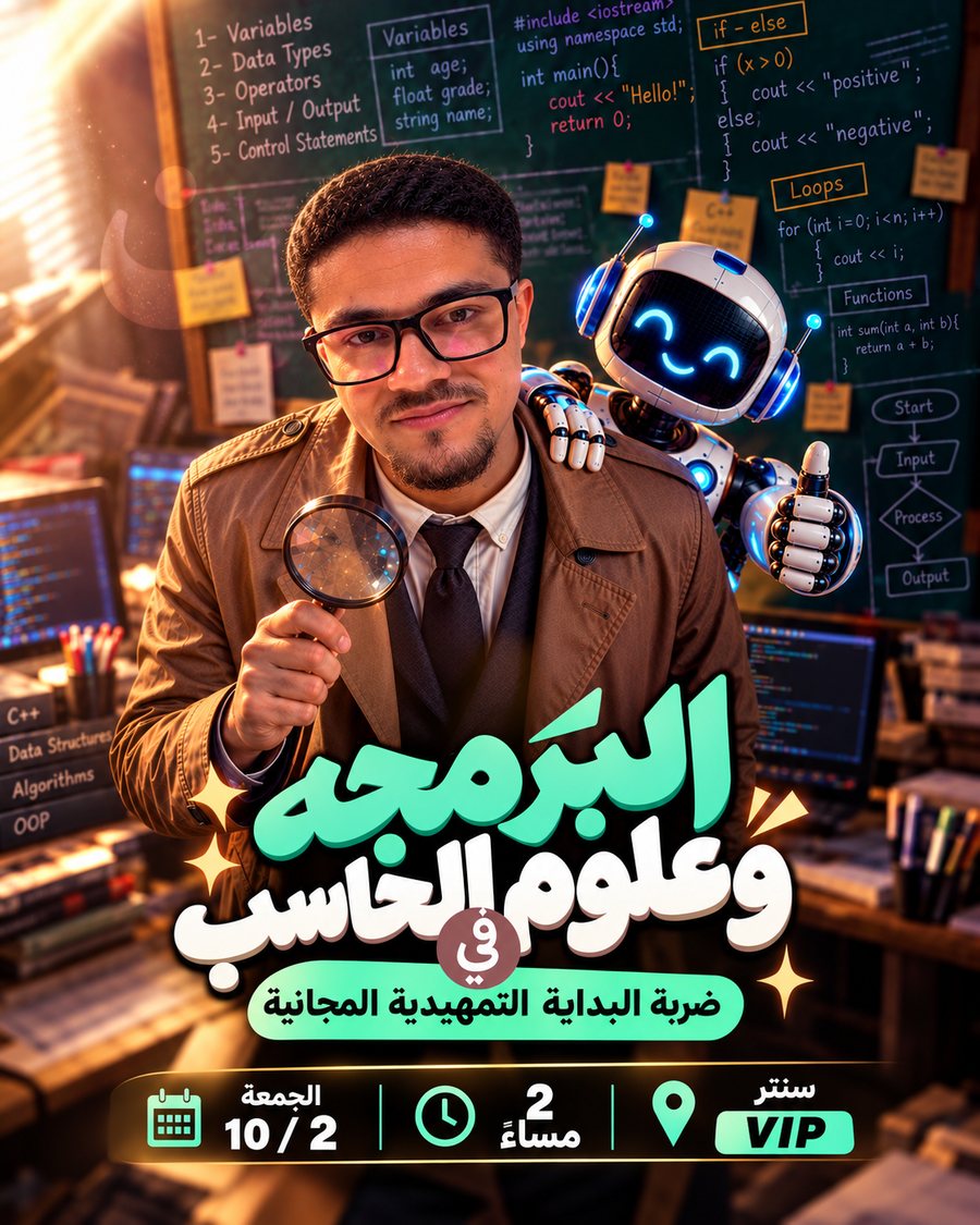 بوستر برمجة وحاسوب